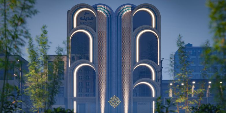 نورپردازی نما هتل